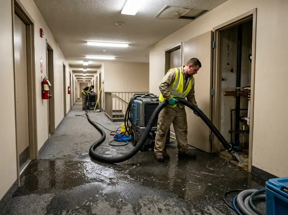 multi-unit-apartment-hallway-f-005 — frequently asked questions, Emergency Burst Pipe Water Extraction & Removal in Edina, MN